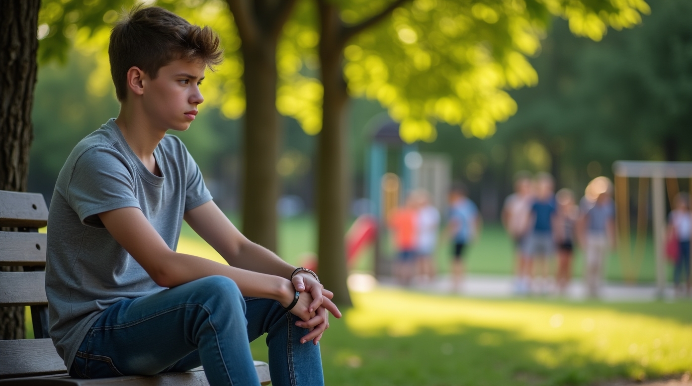 anxiété sociale chez les adolescents