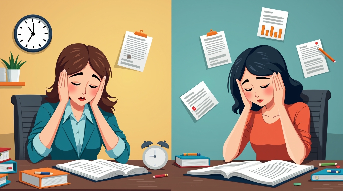 différence entre stress aigu et chronique