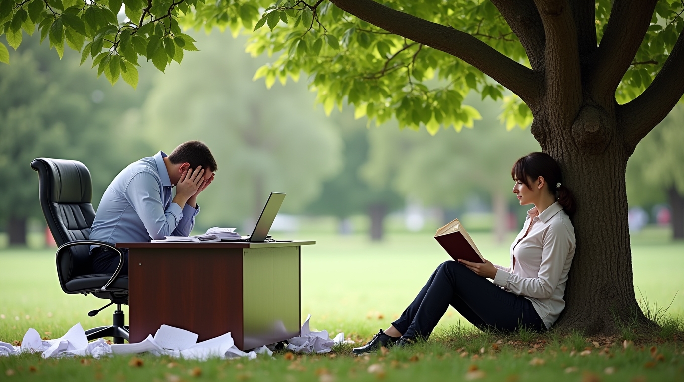 différences entre stress et fatigue mentale