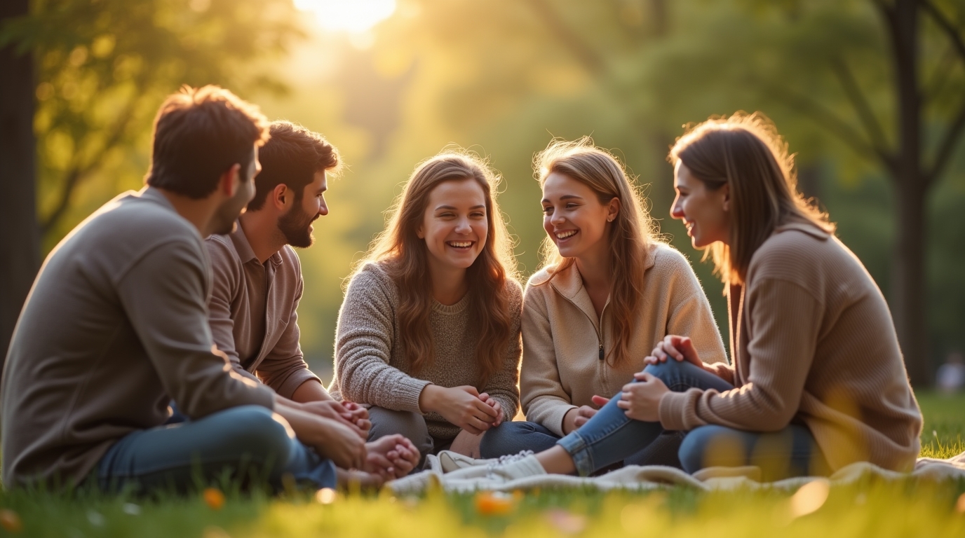 soutien social et réduction de l'anxiété