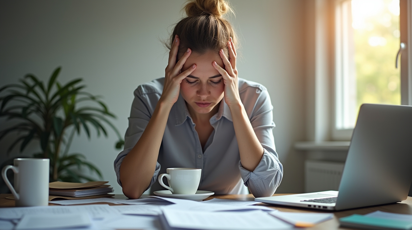 symptômes de stress et inflammation